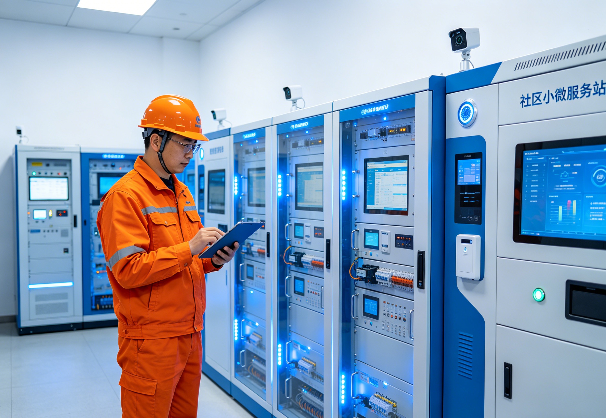 Intelligent O&M for Community Small Service Stations